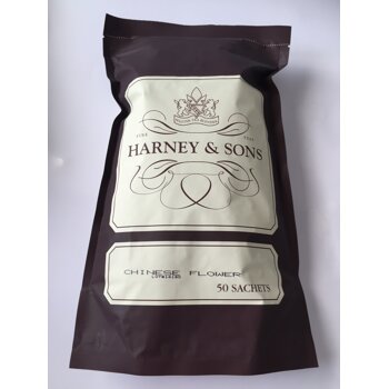 Chinese Flower 50 ks čajov v hodvábnych pyramídových sáčkoch