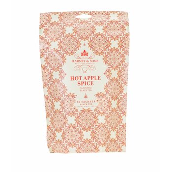 Hot Apple Spice 50 ks čajov v hodvábnych pyramídových sáčkoch
