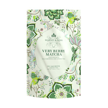 Very Berry Matcha 50 ks čajov v hodvábnych pyramídových sáčkoch